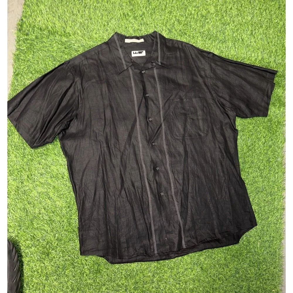 Vintage 90s Wilke Rodriguez Button Down Shirt Men's: L